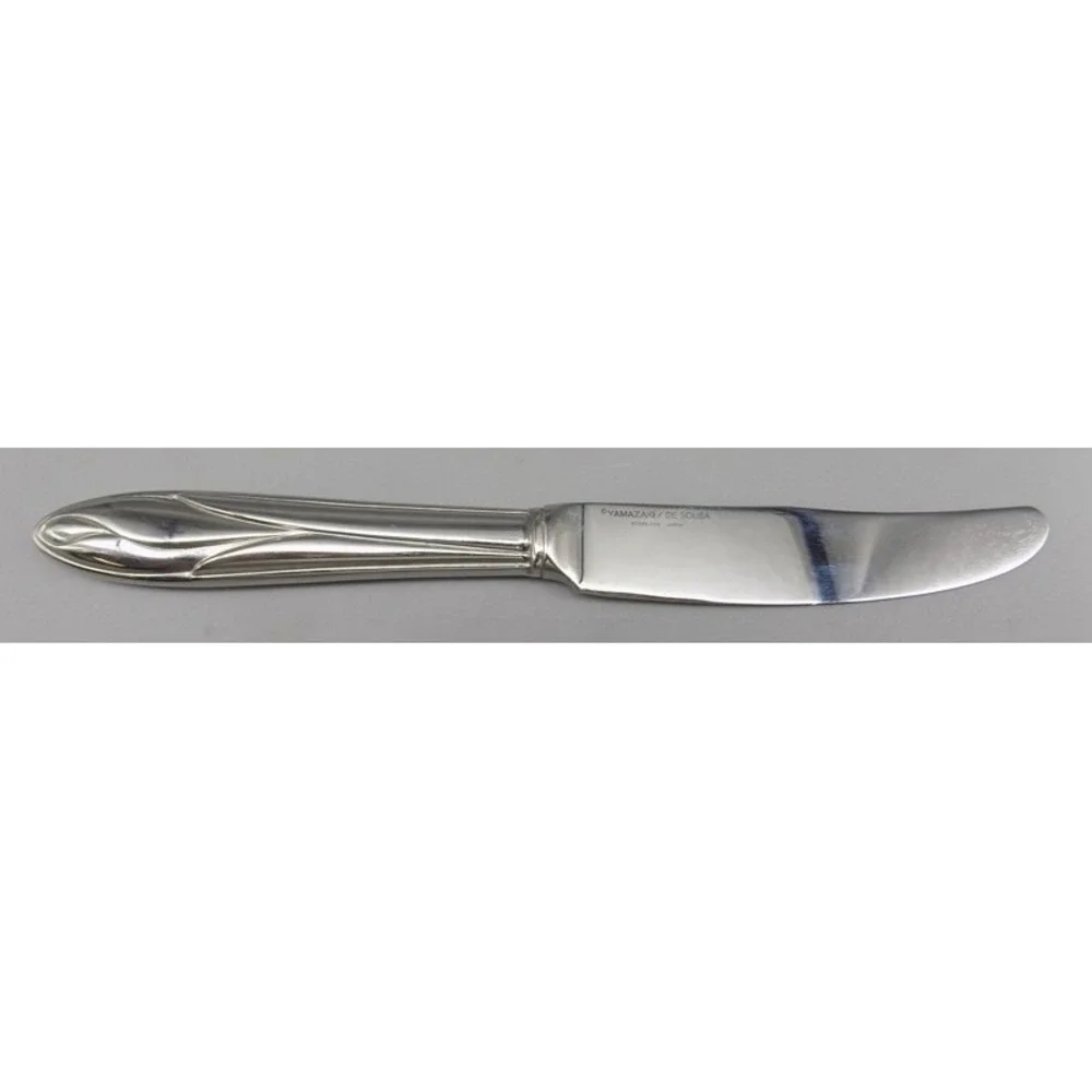 Yamazaki Iris Pattern Dinner Knife De Sousa 8.75 Inches Stainless Steel Japan